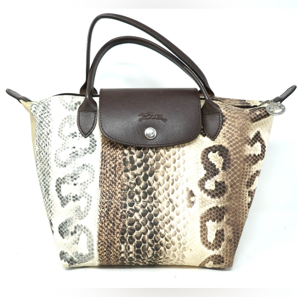 Longchamp Handtasche Python-Muster, Limited Editi… - image 2